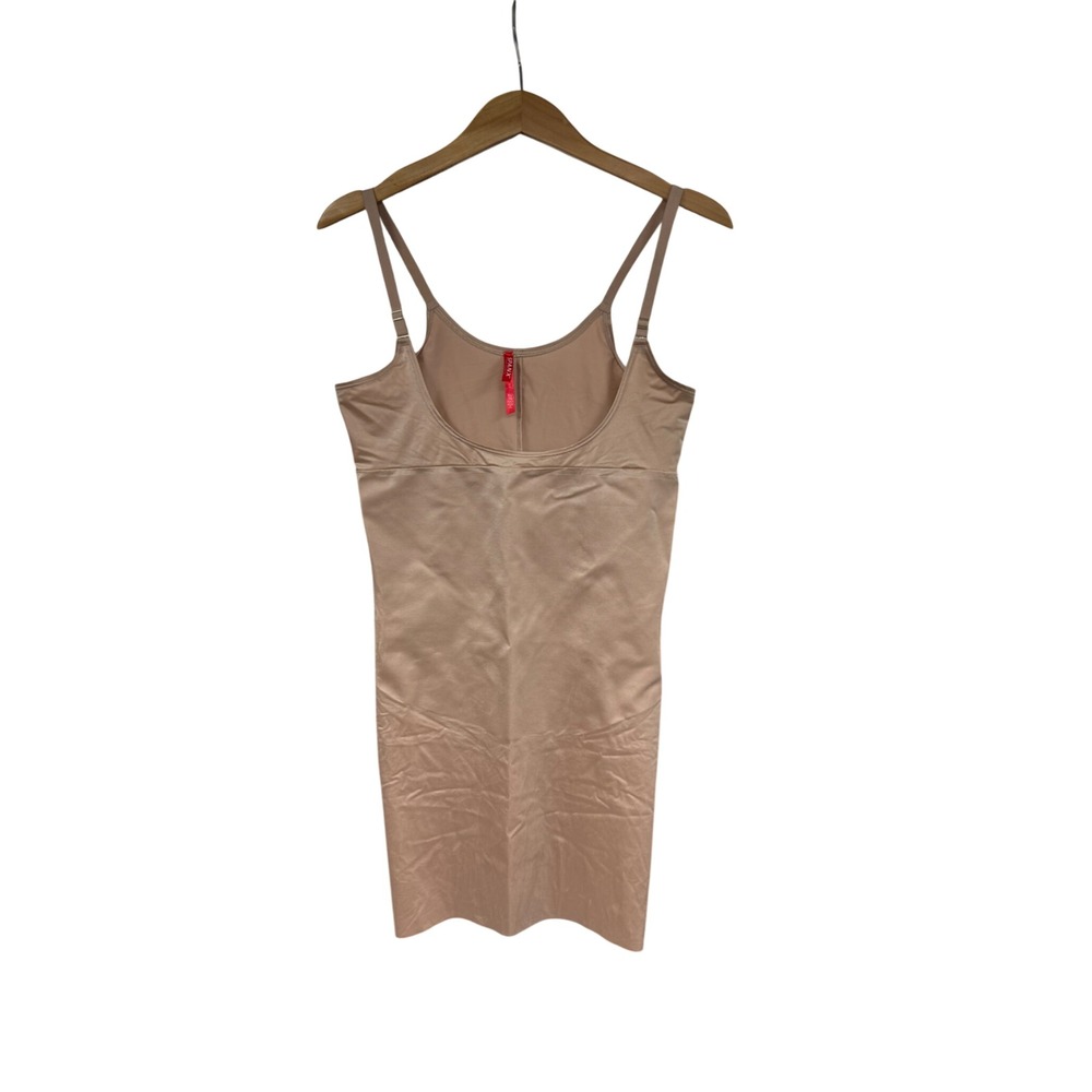 Spanx SmartGrip Slips Full Body Shaper XL Beige Champagne Smoothing Slip Dress